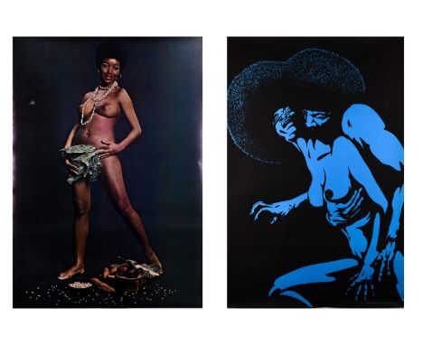Two original African American interest posters; 'Soulsation', designed by 'Blossom', 1972, printed by Pro Arts ic, Medina, Oh
