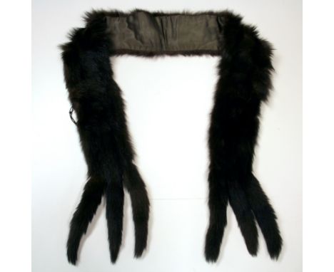A vintage mink stole.