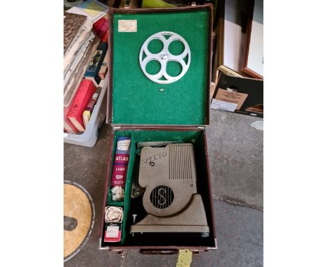 A Specto 8mm projector. 