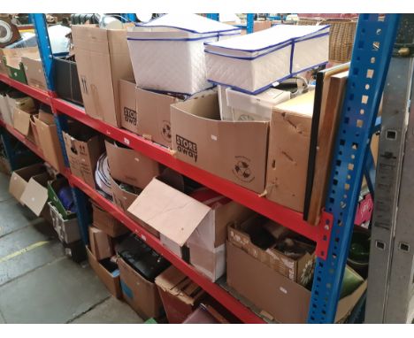A large quantity of miscellaneous items to include ceramics, glassware, metalware, ornaments, vases, West German, kitchenalia