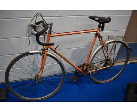 A vintage Peugeot racing bike
