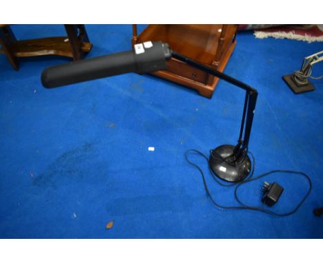 A vintage style anglepoise worklight