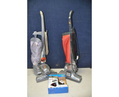 A KIRBY 1HE HERITAGE vacuum cleaner along with Kirby G10E sentria (both PAT pass and working) and a Ring RSC408 battery charg