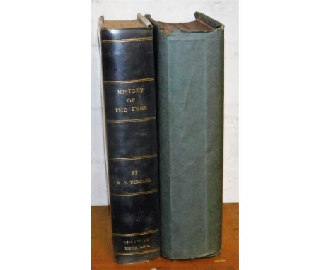 Books; White's Directory of Lincolnshire 1872; W H Wheeler, The History Of The Fens, second edition, published by J M Newcomb