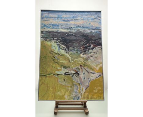 Kees Van Bohemen (1928-1985), Untitled, silkscreen print 16/125, signed and dated '02 pencil, framed, crack glass. (92cMx63.5