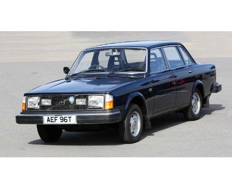 A VOLVO 244 DL 4-DOOR SALOON 1979 registration, blue, manual transmission, 4 gears, 2.1L (2127cc) petrol engine, blue velour 