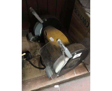 A 2 wheel bench grinder 