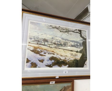 k. melling signed print 
