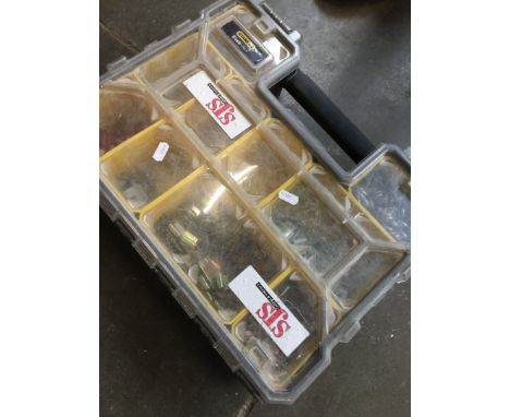 A Stanley Fat Max multicompartment toolbox 