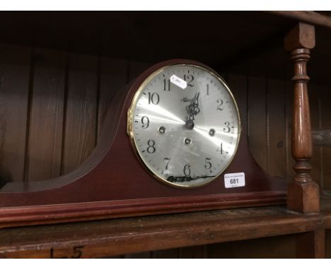 Hermle chiming mantel clock (one finger loose) 