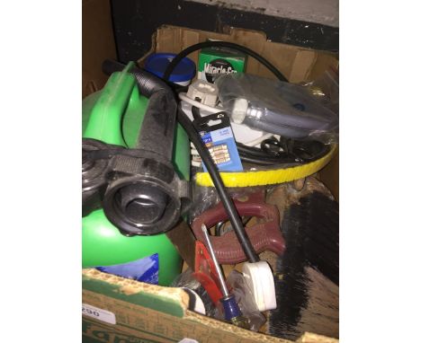 A box of misc tools 
