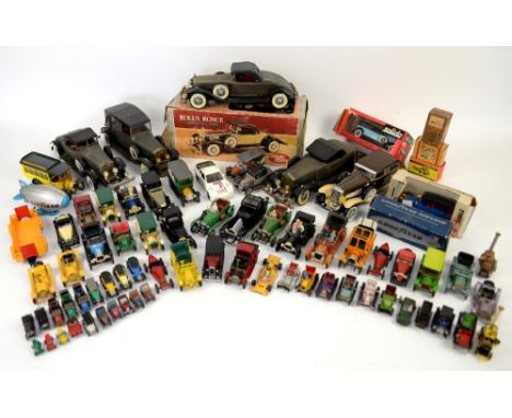 A quantity of predominantly unboxed models including Solido. (qty)