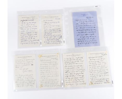 SUTHERLAND, Graham (1903-80). 24 autograph letters & 7 typed letters, signed ("Graham Sutherland" or "Graham"), to Max Aitken
