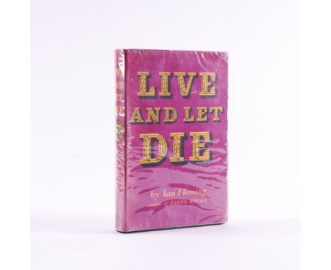 FLEMING, Ian (1908-64). Live and Let Die, London, 1954, 8vo, original black cloth, dust-jacket (jacket in second state). FIRS