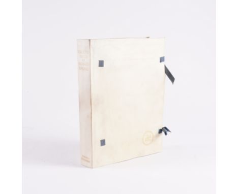 KIPLING, Rudyard (1865-1936). Collected Verse, London, Hodder & Stoughton, 1912, 4to, original full limp vellum, ties, slipca