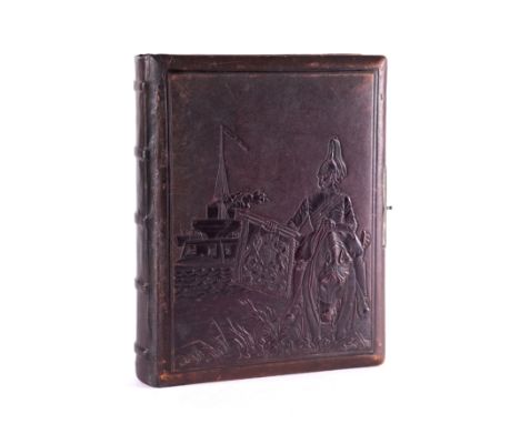 WOODVILLE, Richard Caton (1856-1927, illustrator). Army & Navy Album, [No place], "Made in Germany", [c.1900]. 4to, Chromolit