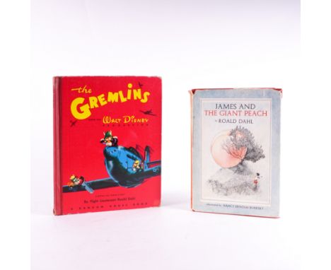 DAHL, Roald (1916-90). The Gremlins, New York, 1943, 4to, illustrations, some coloured, original pictorial boards (edges rubb