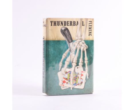 FLEMING, Ian (1908-64). Thunderball, London, 1961, 8vo, half title (some mostly very faint marginal staining and spotting). O