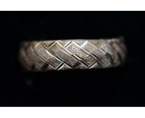 14ct Gold ring Size Q 