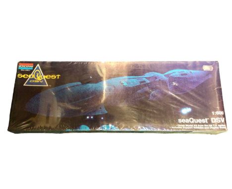 Monogram 1:600 scale SeaQuest DSV&amp; Glancoe1:48 scale Jupiter C model kit, both sealed boxes (2)