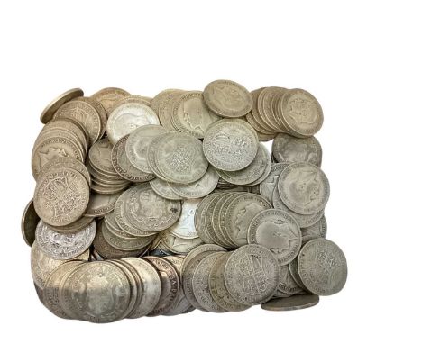 G.B. - Mixed pre 1947 silver Half Crowns (N.B. Estimated face value £25) (Qty)