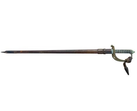 George V Rifle Officers sword with scabbard