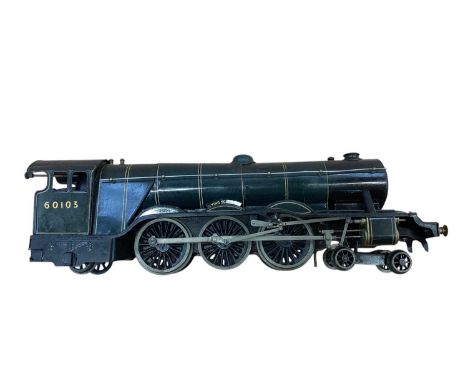 Railway O gauge Bassett Lowke 4-6-2 locomotive & tender Flying Scotsman No. 60103