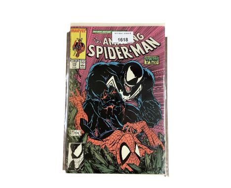 Marvel Comics (1989) the Amazing Spider-man #316. First Venom cover, Venom and Black Cat appearance, Todd McFarlane art. Pric