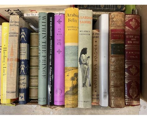 Collection of 19th / 20th century reference and literature, including Winston S Churchill - My Early Life, 1965 reprint, sign