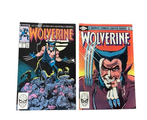 Marvel Comics (1982) Wolverine. First issue of Wolverines first solo mini-series 1st print, cents copy. Creators: Story by Ch