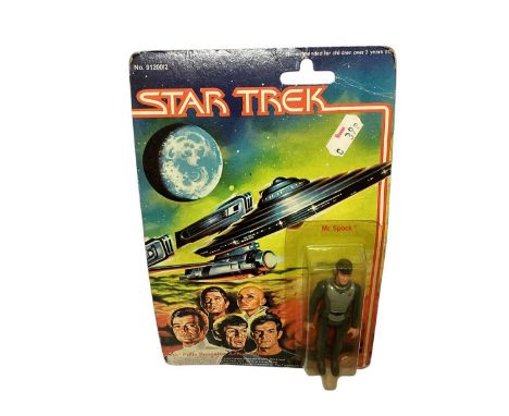 Mego Corps (c1980) Star Trek Five Faces Mr Spock No.91200/2 &amp; The Dukes of Hazzard Cooter No.09010/7 &amp; Cletus No.0901