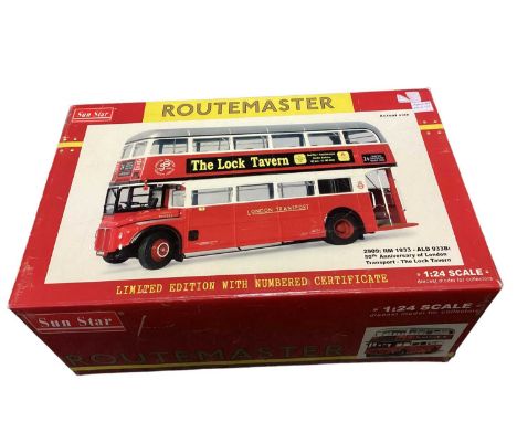 Sun Star 1:24 Scale diecast Limited Edition London Transport Routemaster 50th Anniversary of London Transport - The Lock Tave