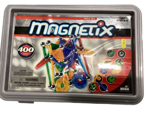 Magnetix 400 &amp; 50 playsets, plus Meccano buggy vehicle set (3)