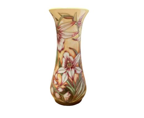 Moorcroft pottery limited edition vase decorated in the Sunderland pattern, no. 194 of 350, by Shirley Hayes, dated 2002, 20.