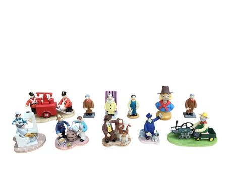 Collection of 11 Robert Harrop Camberwick Green Year Piece figures including some limited editions - Lord Belborough CGYP01, 