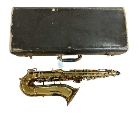 Boosey &amp; Hawkes alto saxophone in case - serial number 35894 CP