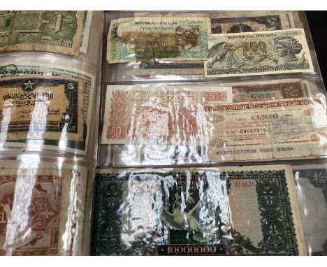World - Mixed coins &amp; banknotes to include a small quantity of silver &amp; mid 20th century Chinese banknotes (Qty)
