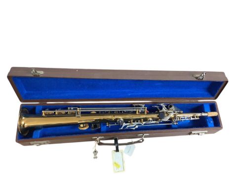 Sonora soprano saxophone in case