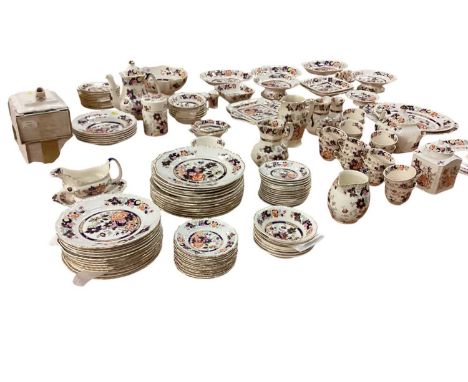 Extensive collection of Masons Mandarin pattern dinner, tea and coffee ware, approximately 137 piecesAll on excellent conditi