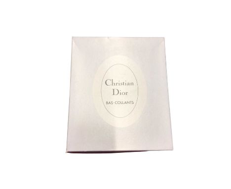 Christian Dior - Diorell Ultra Stockings, navy blue, one size. In packets in Dior box, (15 pairs).