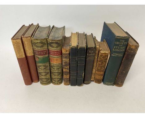 Antiquarian books, including Gay's Chair - edited by Henry Lee, 1820, Memoirs of the life of Colonel Hutchinson, third editio