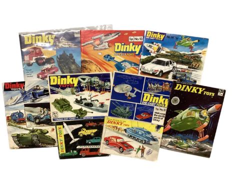 Selection of vintage Toy Catalogues including Britains, Dinky, Matchbox, Corgi, Tri-ang, Hornby &amp; Meccano (1 Box)