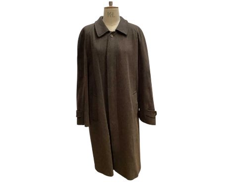 Burberry's c.1980s men's wool mix overcoat size 54 Long.