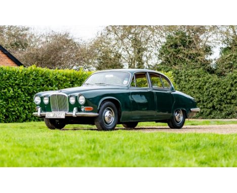 The Jaguar 420, introduced in 1966, is a luxury saloon that exemplifies the elegance and performance associated with the icon