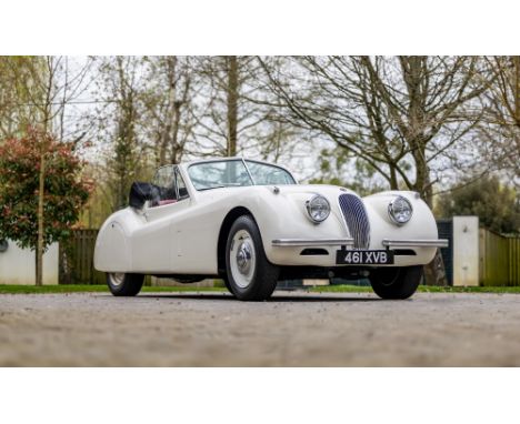 Sympathetic upgradesExtensively restoredThe Jaguar XK120 was manufactured between 1948 and 1954; Jaguar's first sports car si