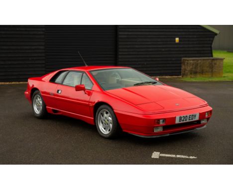 Enthusiast ownedImpressive conditionRare X180 modelThe Lotus Esprit Turbo was a standout sportscar, blending British engineer