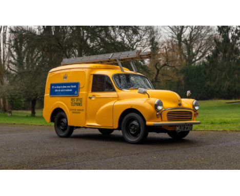 • Genuine ex-Post Office Van • From a museum display in Europe • Supplied with a new MoT test certificate   With Austin and M