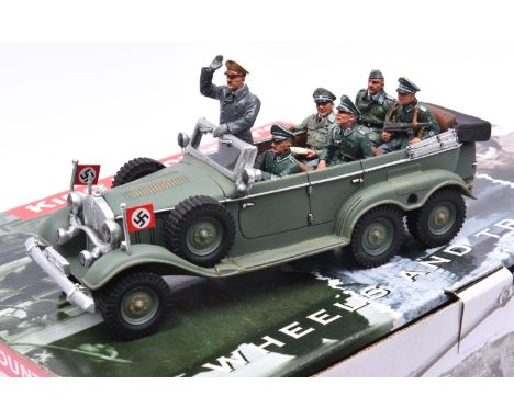 King &amp; Country Hitler's Paris Visit in Mercedes Staff Car. WS106. A scarce issue, depicting a six wheeled military style 