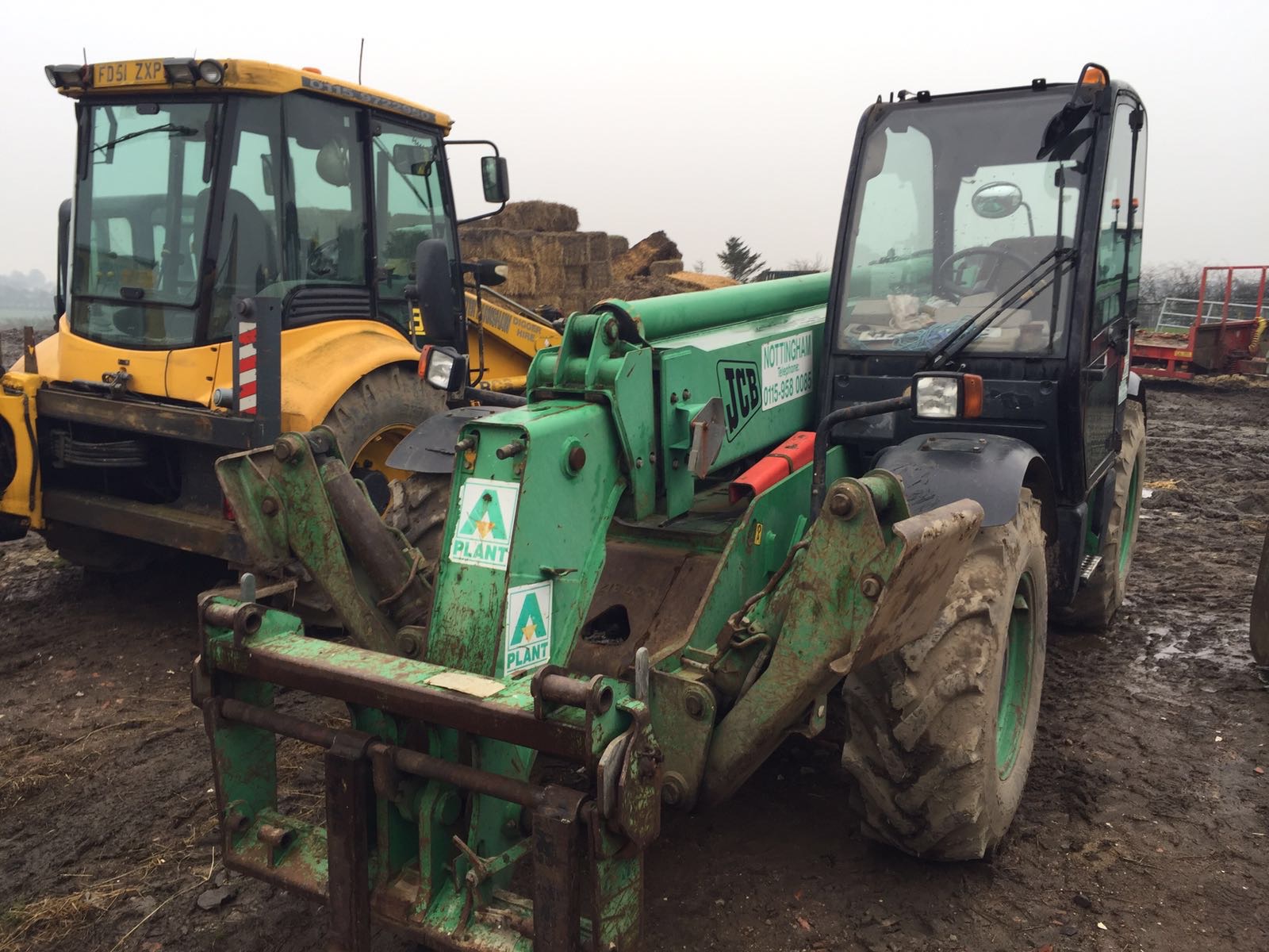 DS 1999/2000 GREEN JCB 532120 TELESCOPIC FORKLIFT *PLUS VAT* 4X4X4