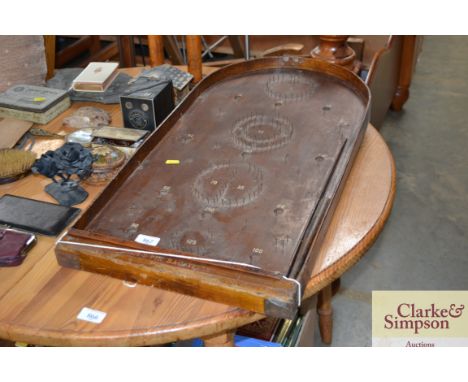 A Hit-a-pin bagatelle board